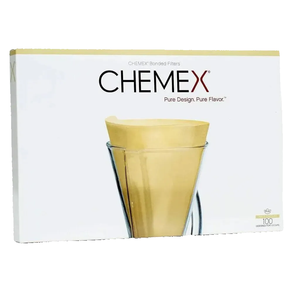Chemex Paper Filters Unfolded 3-cup